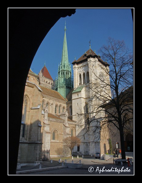 051 La façade Sud de la cathédrale St Pierre